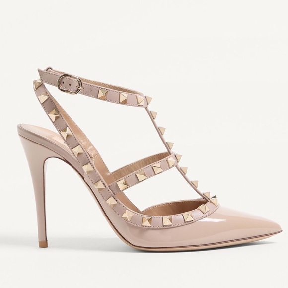 Valentino Garavani Shoes - Valentino Rockstud Caged Sandal Pump 100mm EU 37.5